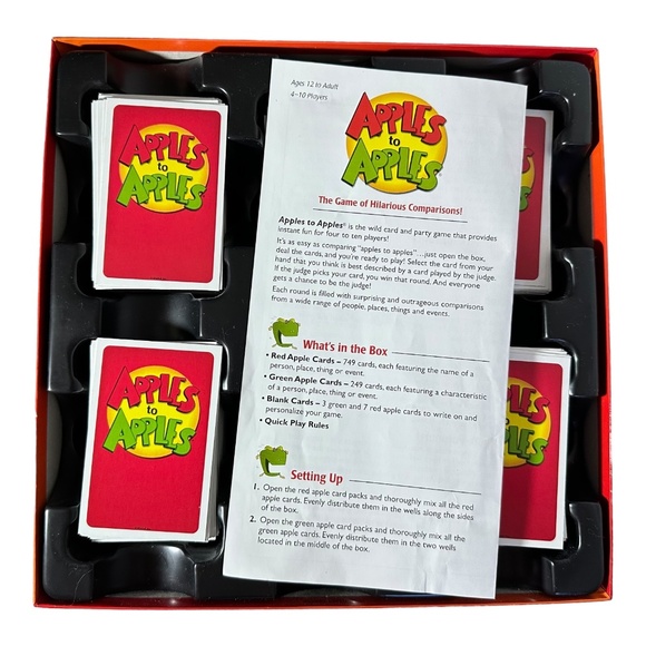 Mattel Games Apples to Apples Party Box Card Game - Picture 4 of 6